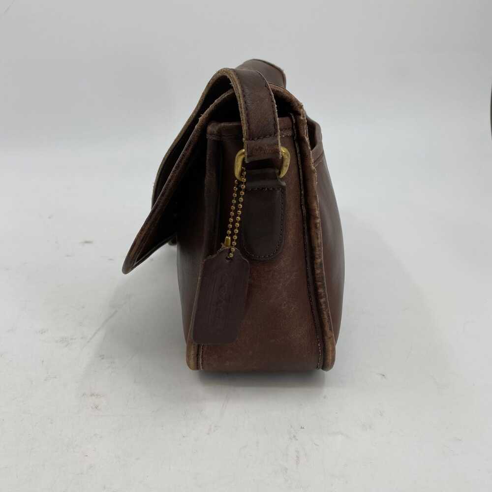 Coach Brown Leather Crossbody Bag | Vintage City Purse OS - Picture 4 of 12